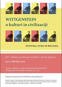 An on-line scientific symposium dedicated to the 100th anniversary of  the publication of the Logical Philosophical Treatise, Ludwig  Wittgenstein and culture. 19/20 October 2021.